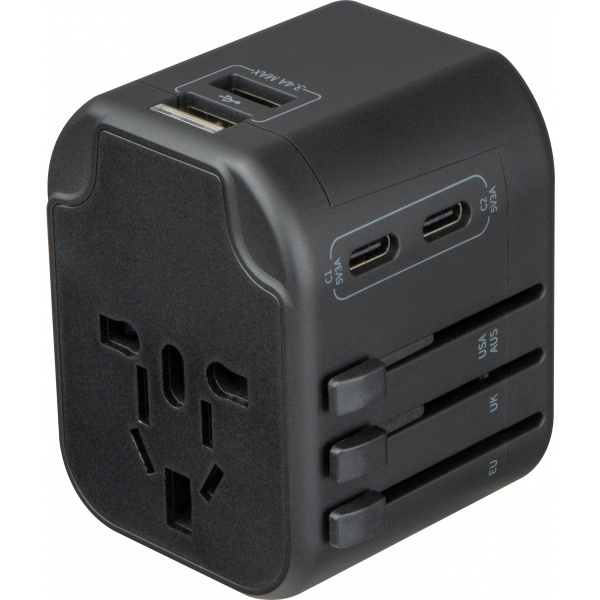 Logotrade promotional giveaway picture of: Travel Adapter Maracena