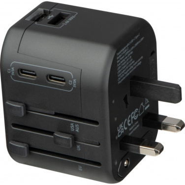 Logotrade business gift image of: Travel Adapter Maracena