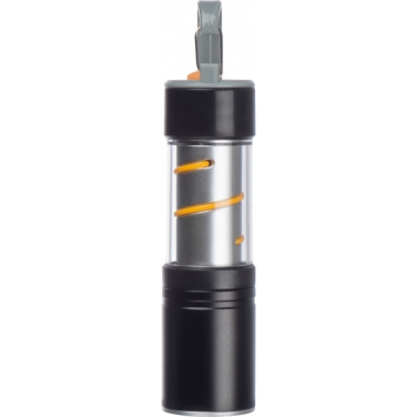 Logo trade promotional merchandise picture of: Rechargeable flashlight Tulsa