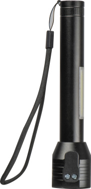 Logo trade promotional giveaways picture of: Rechargeable flashlight Trent