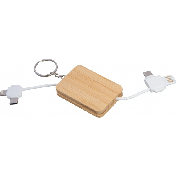 Logo trade advertising products picture of: Keychain Bellevue