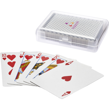 Logotrade corporate gifts photo of: Reno playing cards set in case