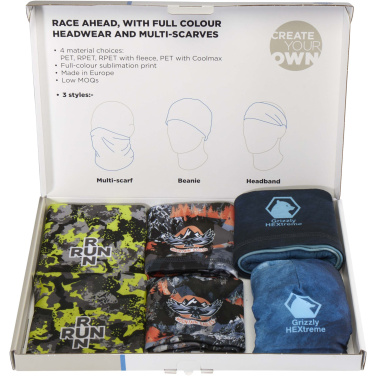 Logotrade promotional items photo of: Sublimation headwear sample box