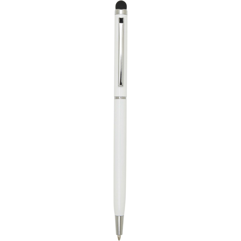 Logotrade promotional merchandise image of: Ore aluminium ballpoint pen with stylus