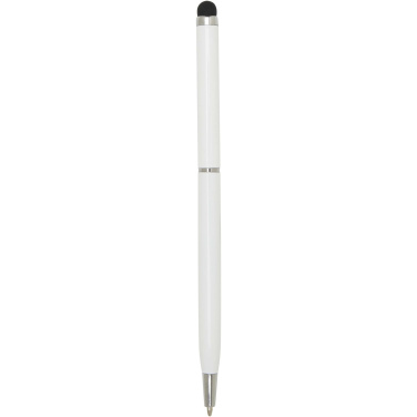 Logo trade promotional products image of: Ore aluminium ballpoint pen with stylus