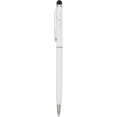 Logo trade advertising products picture of: Ore aluminium ballpoint pen with stylus