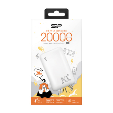 Logotrade advertising products photo of: Power bank Silicon Power QS58 20000 mAh