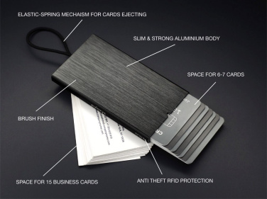 Logotrade promotional item picture of: RFID credit and business card holder 126615500