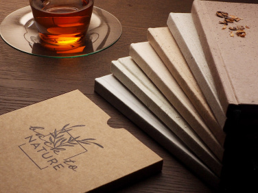 Logo trade business gift photo of: Recycled Hemp Notebook 209734300