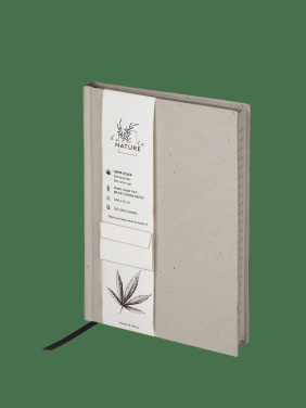 Logotrade advertising products photo of: Recycled Hemp Notebook 209734300