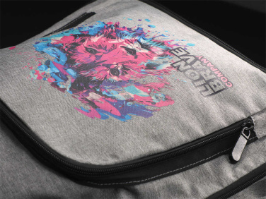 Logo trade promotional items image of: Drawstring backpack 123210500