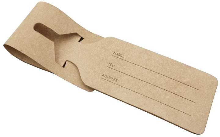 Logo trade corporate gift photo of: Luggage tag 969107