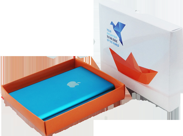 Logo trade promotional items image of: Box (19,7x14,5x3,5cm) 988117