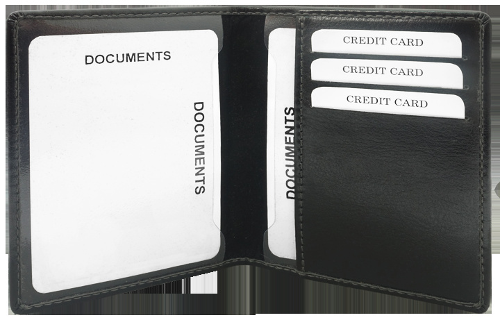 Logo trade corporate gifts image of: Document wallet 889019