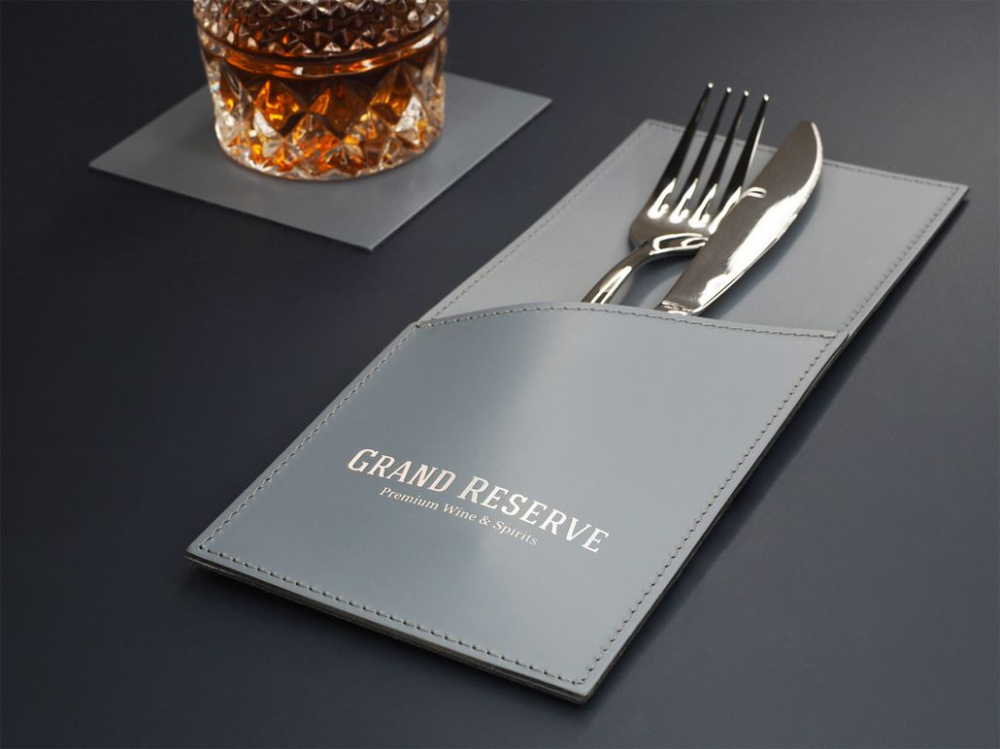 Logo trade business gift photo of: Cutlery case 1044094