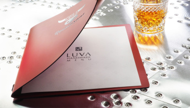 Logo trade corporate gifts image of: Menu cover Ambiente 1180094