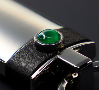 Logo trade promotional giveaways image of: Agate stone Keyring 1297095