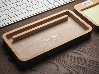 Logo trade promotional items picture of: Wooden desk organiser 1850292