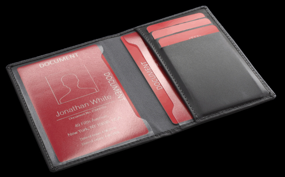 Logo trade promotional merchandise photo of: Document wallet 889131