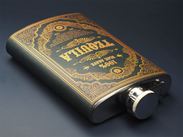 Logo trade promotional merchandise photo of: Hip flask 425131