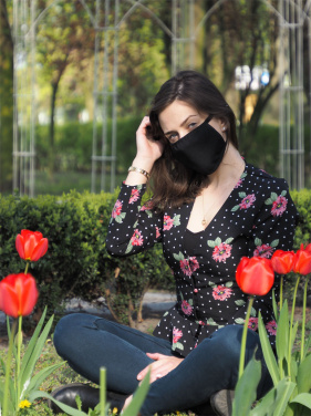 Logotrade promotional product image of: MARS cotton mask (size M) 1379165