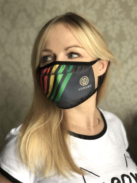Logotrade corporate gift picture of: MARS cotton mask (size M) 1379165