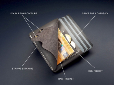 Logo trade promotional gifts picture of: Wallet 384131