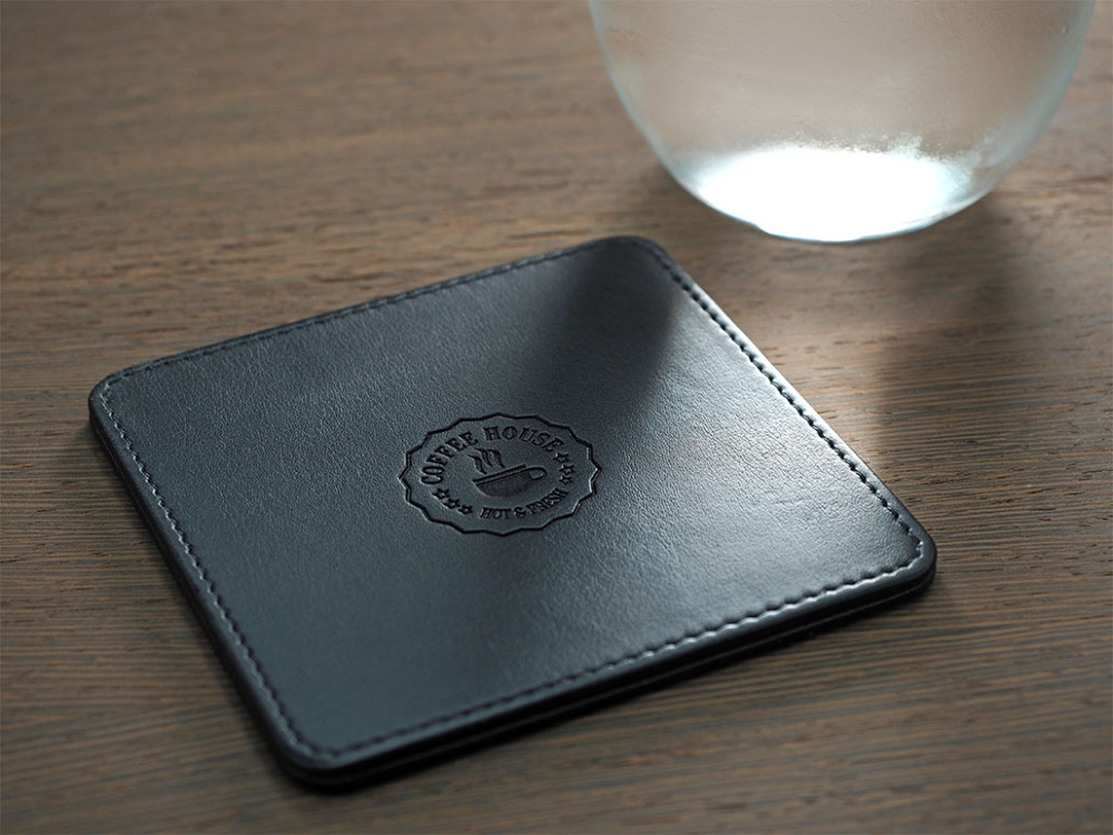Logo trade promotional gifts image of: Coaster 1105119