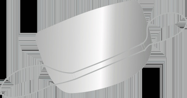 Logotrade corporate gift picture of: ATENA clear face shield-mask for mouth and nose 1461162