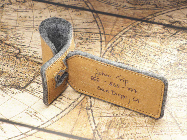 Logo trade promotional merchandise photo of: Luggage tag 969140