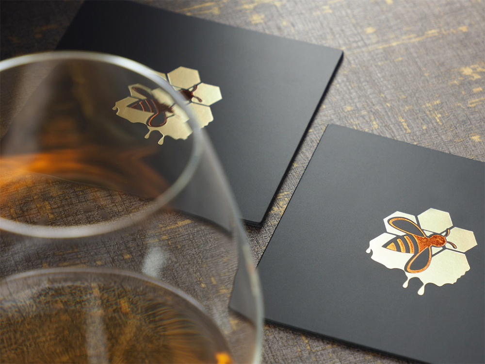 Logo trade promotional item photo of: Coaster 1046094