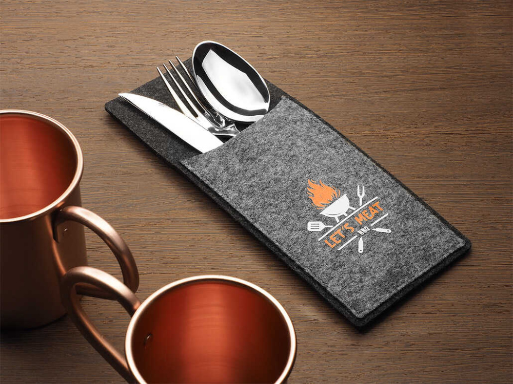 Logo trade corporate gift photo of: Cutlery case 1645246