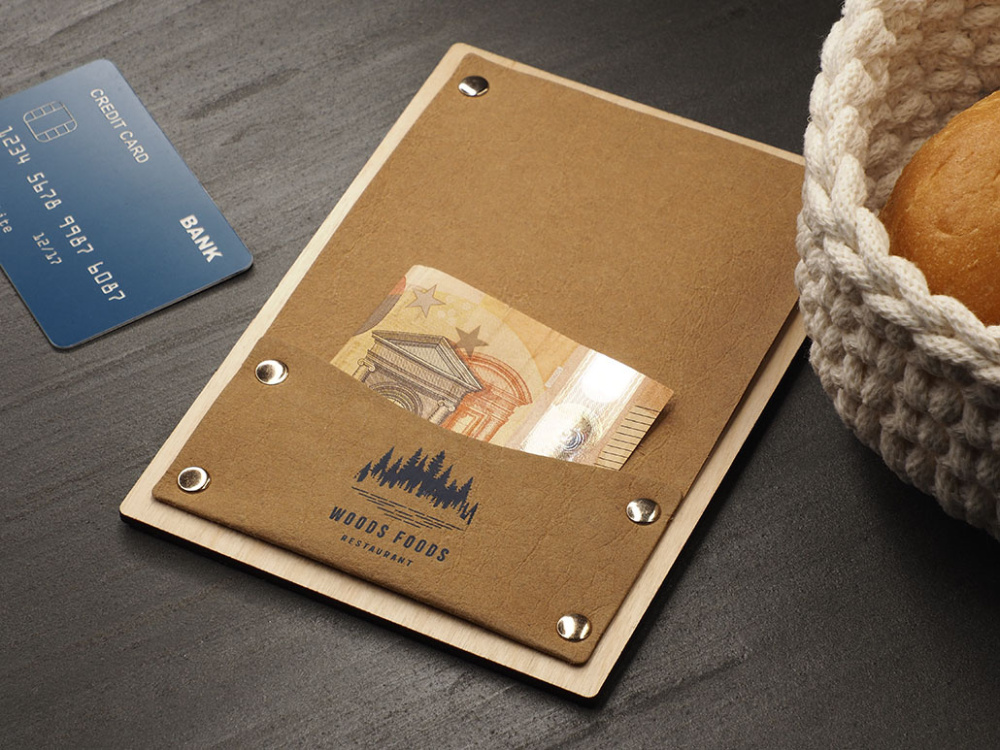 Logo trade promotional items picture of: Bill holder 1053121