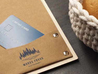 Logo trade corporate gifts image of: Bill holder 1053121