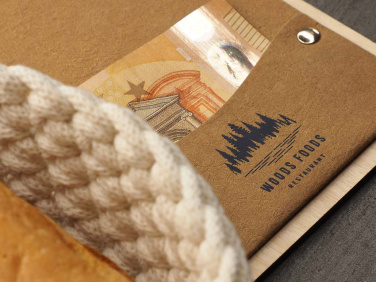 Logo trade business gifts image of: Bill holder 1053121