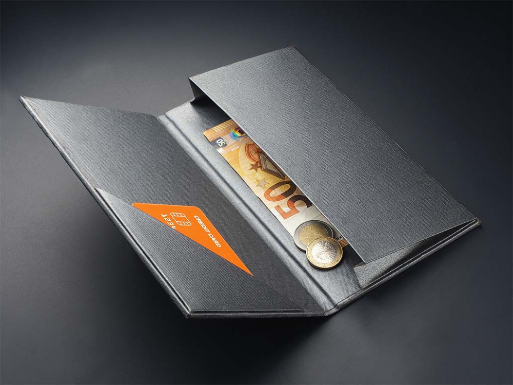 Logo trade corporate gifts image of: Bill holder 1682280