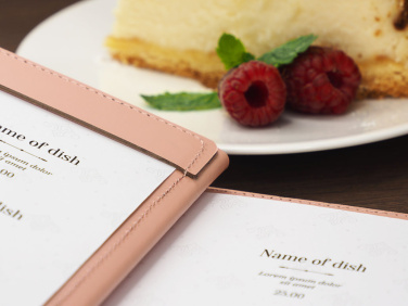 Logo trade promotional gift photo of: Menu cover 1087281