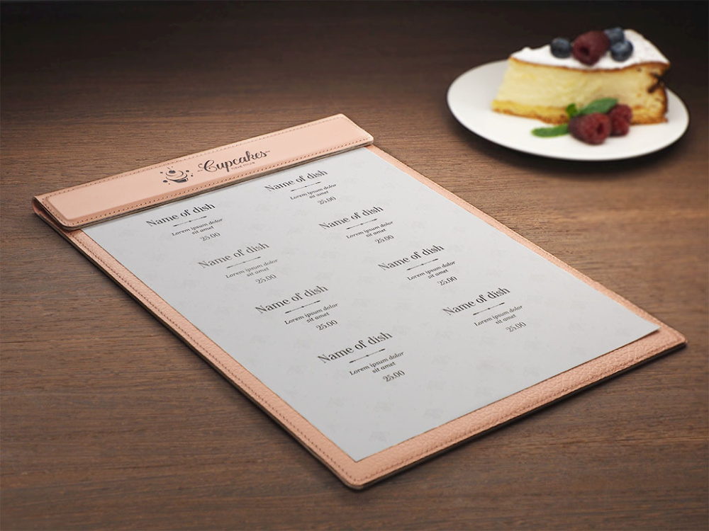 Logotrade corporate gift picture of: Menu cover 1241281