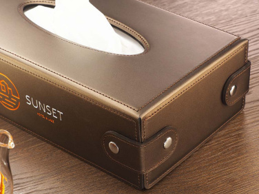 Logo trade corporate gifts picture of: Tissue box 1673094