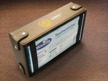 Logo trade promotional giveaways picture of: Tissue box 1673094