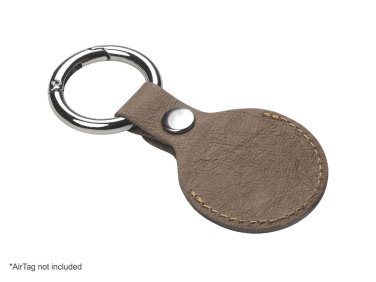 Logo trade business gifts image of: Keyring with holder for AirTag 1914106