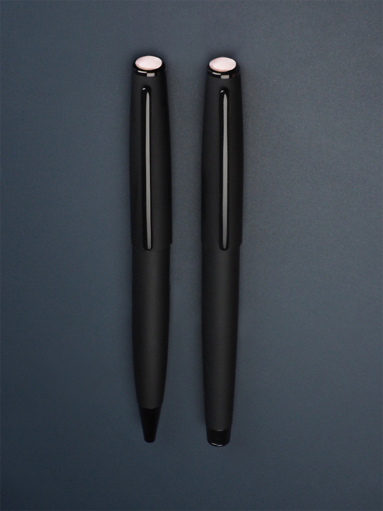 Logotrade corporate gift picture of: Opal stone Pen set 1286036