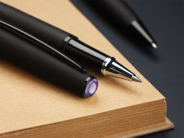 Logo trade promotional products picture of: Amethyst Pen set  1288036