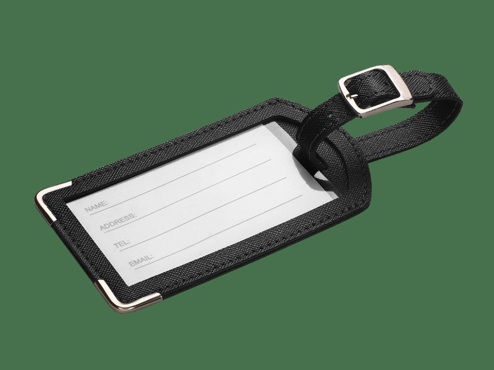 Logo trade promotional item photo of: Luggage tag 1821113
