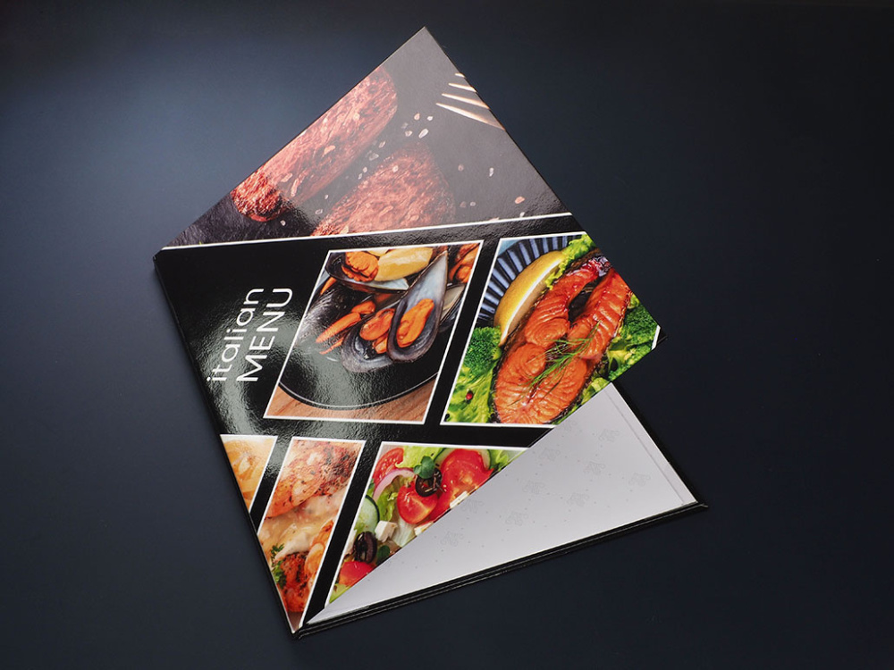 Logo trade corporate gift photo of: Menu cover 1824117