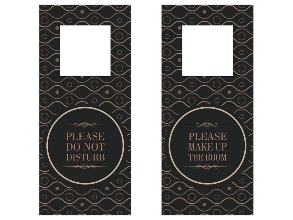 Logotrade promotional giveaway picture of: DND door sign 1110117