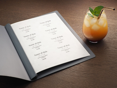 Logo trade promotional items image of: Menu cover 1788094