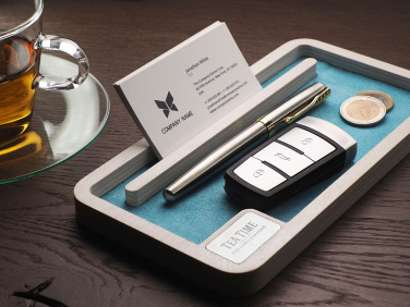 Logo trade corporate gifts picture of: Wooden desk organiser 1818121