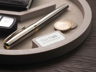 Logo trade business gifts image of: Wooden desk organiser 1817121