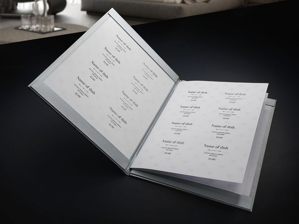 Logotrade promotional item picture of: Menu cover 1679280
